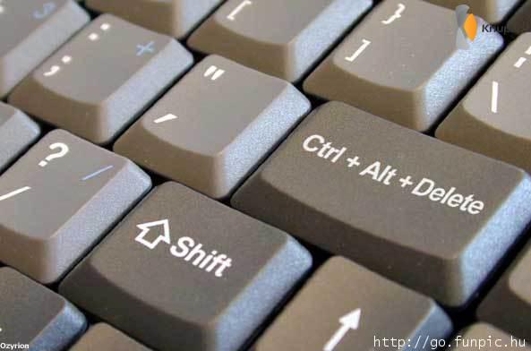 ctrl alt delete knop