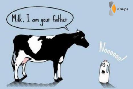 melk, ik ben je vader